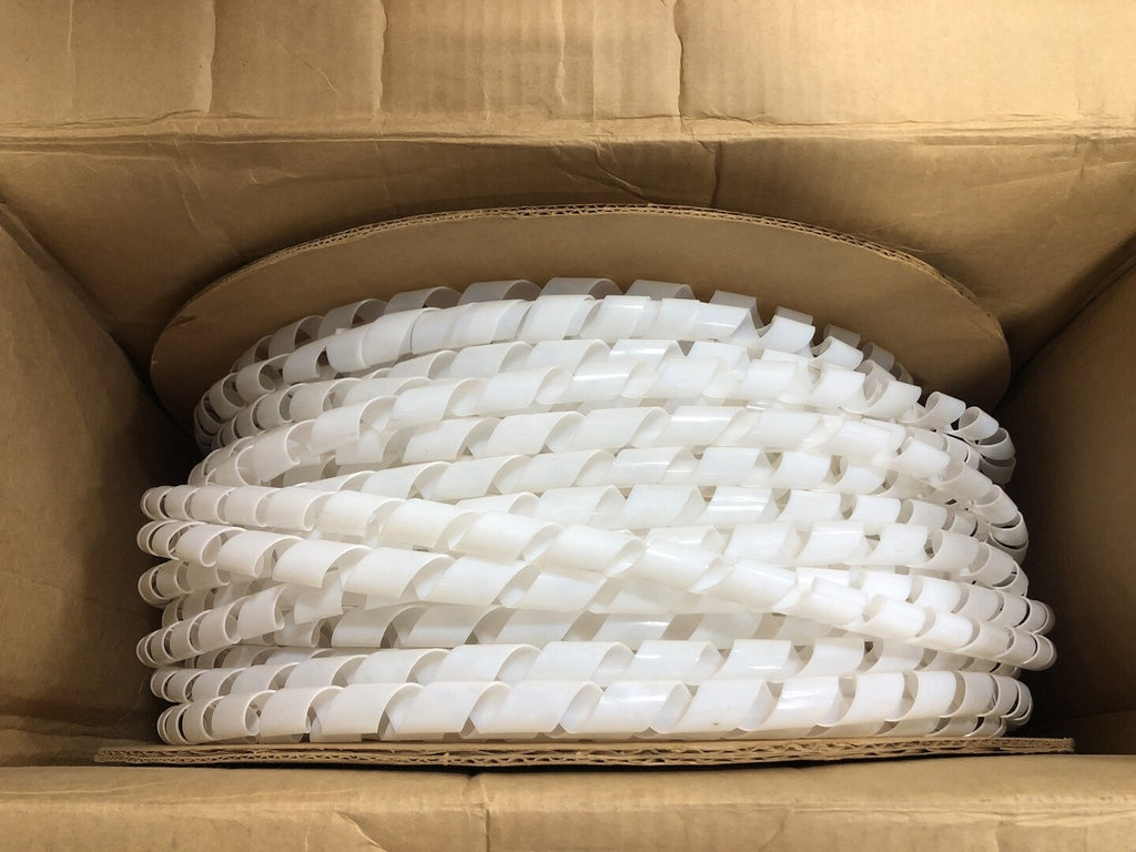 Teflon White Spiral Wrap 0.75' x 200 FT