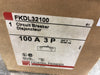 FEDERAL PIONEER 100 Amp, 3 Pole, 240 volts Circuit Breaker FKDL32100