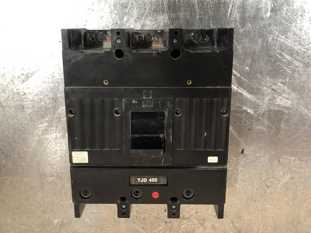 GENERAL ELECTRIC 400 Amp, 3 Pole, 240 volts Circuit Breaker TJD432400