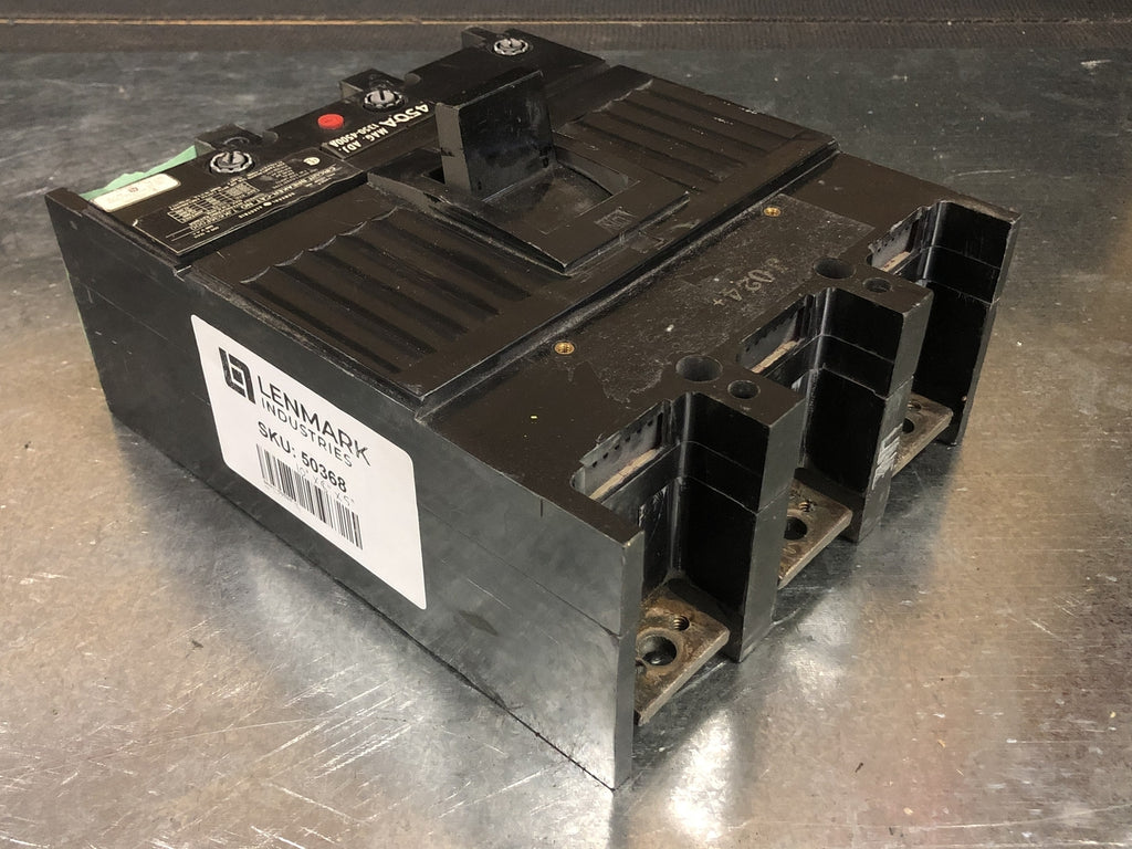 GENERAL ELECTRIC 600 Amp, 3 Pole, 600 volts Circuit Breaker TJK636F000