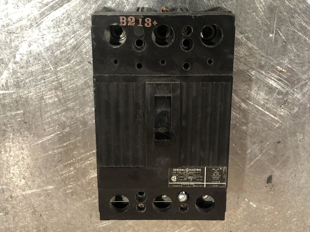 GENERAL ELECTRIC 125 Amp, 3 Pole, 240 volts Circuit Breaker TQD32125