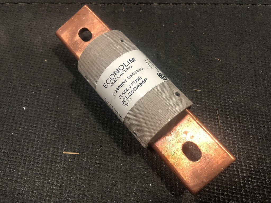 ECONOMY 250 Amp Class J Fast-Acting Fuse JCL-250