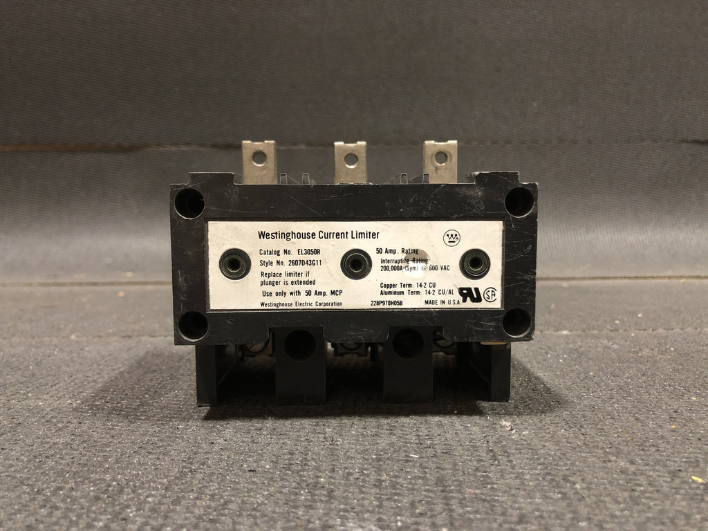 WESTINGHOUSE Circuit Breaker Current Limiter EL3050R