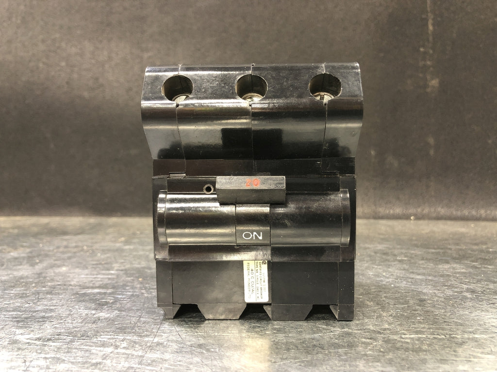 FEDERAL PIONEER 20 Amp 3 Pole Circuit Breaker NB320