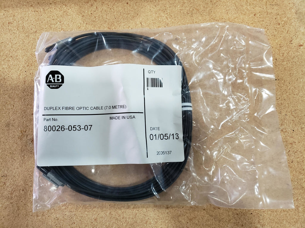 ALLEN-BRADLEY 23 ft. Duplex Optical Fiber Cable 80026-053-07-R