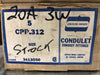 CROUSE-HINDS 20 Amp Pin & Sleeve Plug CPP 312 