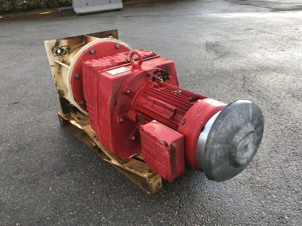 CANAMIX 50 hp, 1775/44 rpm, 330/575 volts, 155F Motor Gearbox w/ Drive CMX 3700