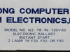 Electronic Ballast N2-T8-IN-120V60A