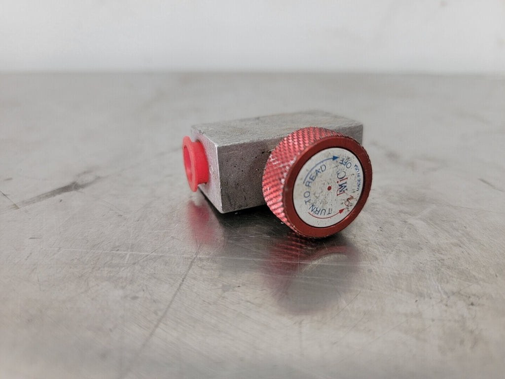DMIC Gauge Valve DMGV-NM, 1/4" NPT